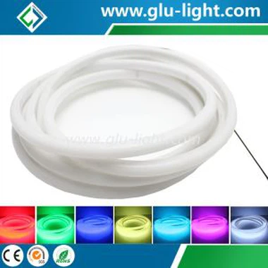 IP67 silikonová UV odolná 12V/24V RGB neonová světla RGB vodotěsný LED pásek